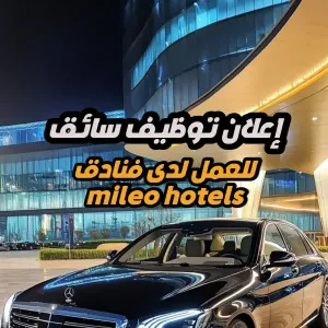 فرصة عمل - سائق - للعمل لدى فندق 5 نجوم - في دبي