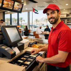 مطلوب شاب للعمل كاشير في مطعم والتوظيف فوري