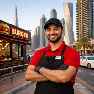 مطلوب موظف برجر وساندويشات للعمل في مطعم متخصص بالوجبات السريعة في الإمارات براتب ممتاز